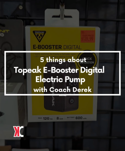 5 Things About the Topeak E-Booster Digital Electric Pump