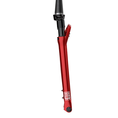 RockShox, Rudy Ultimate XPLR A2, Suspension Fork, 700C, Solo Air, 40mm, 1-1/8''-1.5'', 12x100mm TA, Rake: 45mm, Red