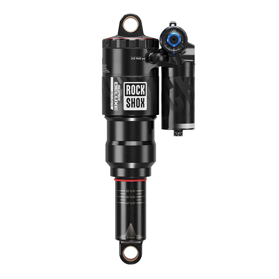 RockShox, Super Deluxe Ultimate C2, Rear shock, 230x65, Shaft Eyelet: Standard, Body Eyelet: Standard, 0 Neg/2 Pos Token, Reb55/Comp30, Lockout 4