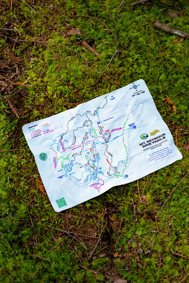 North Shore Trail Map Cloth