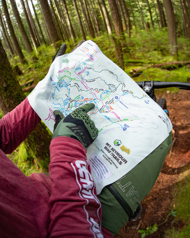 North Shore Trail Map Cloth