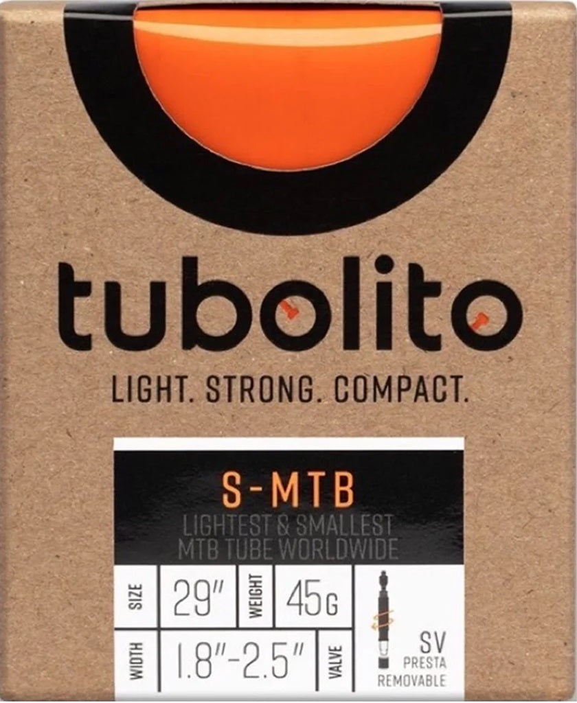 Tubolito Tubo MTB Plus Inner Tube Orange Presta Valve X