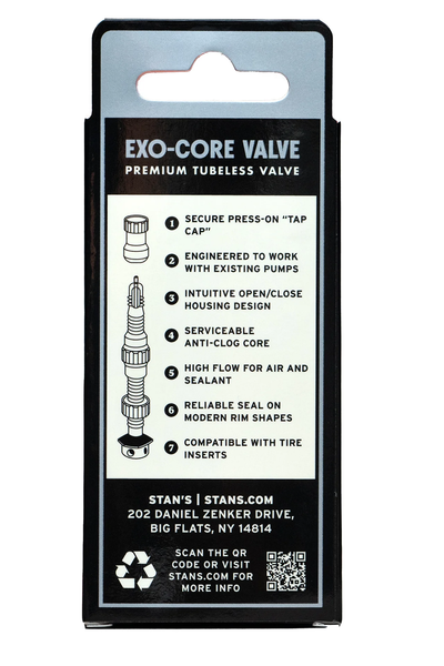 Stan's Tubeless Valves EXO-CORE