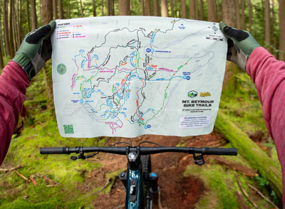 North Shore Trail Map Cloth