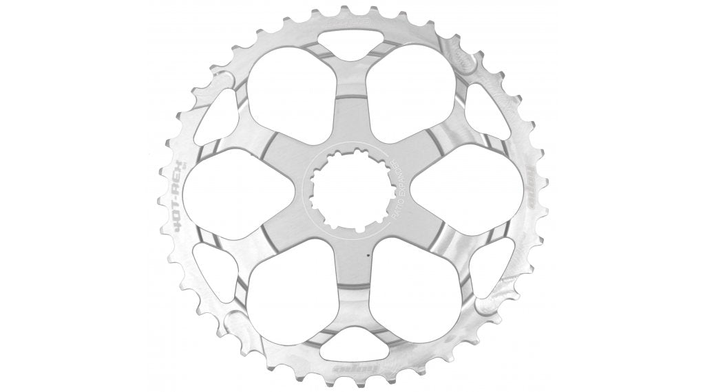 Hope 40t-REx (40t ratio expander) allows you to upgrade your existing 11-36 10spd cassette to give an 11-40 range