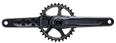 The &AElig;ffect crankset is designed to handle aggressive trail riding at a XC crank weight and attractive pricepoint. Featuring the Cinch System withinterchangeable spider options and our trusted 24mm EXI interface spindle, the &AElig;ffect is a rock solid crankset for themodern XC and trail rider.