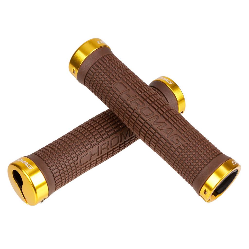 Chromag Squarewave Grips BROWN GOLD